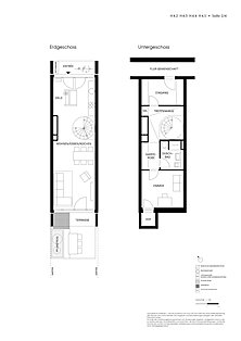 Erdgeschoss/Untergeschoss