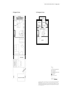 Erdgeschoss/Untergeschoss